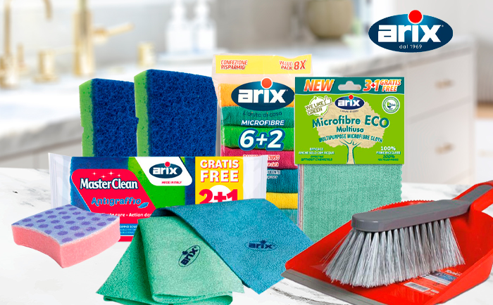 Всё для уборки от итальянской компании ARIX! НОВИНКА!