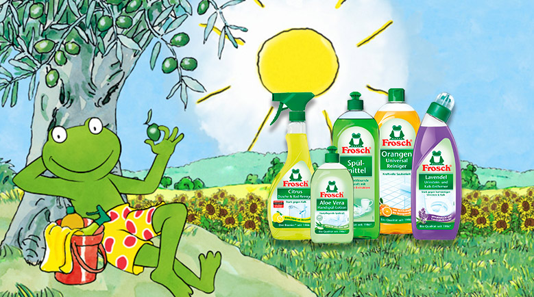 Бытовая химия Frosch - эффективность и безопасность.