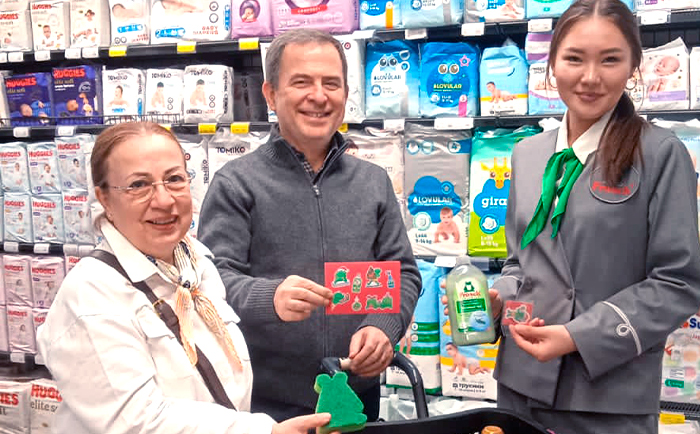 Frosch дарит праздничное настроение: экопродукция и подарки ждут вас в Алматы!