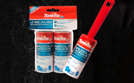 Роллер липкий для чистки одежды Tonkita. Новинка из Италии  