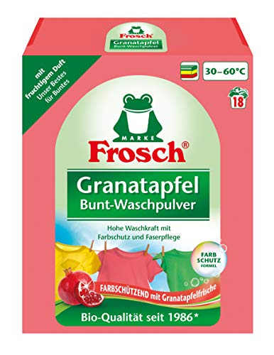 Порошок для стирки цветного белья концентрированный Гранат 1,45кг Frosch 