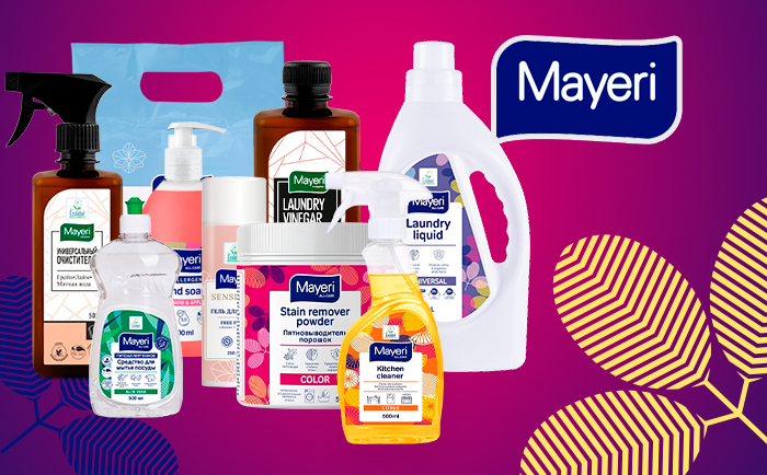 MAYERI – экологичная бытовая химия для оптовых покупателей