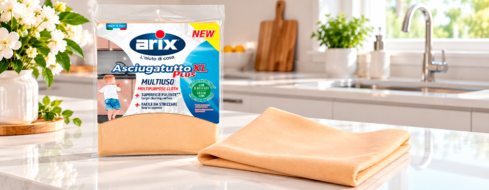 Универсальная ткань XL с ионами серебра Arix — оптом от EUROMARKET