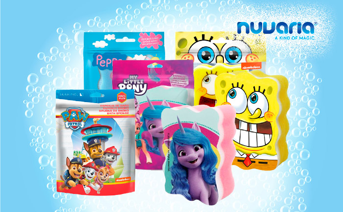 Детские мочалки от SUAVIPIEL. Новинки из Испании