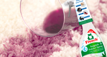 Пенный пятновыводитель для ковров и обивки Frosch 500 мл — выгодные оптовые поставки