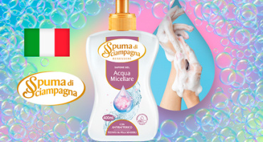 Гелевое мицеллярное мыло Spuma di Sciampagna. Новинка из Италии