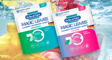 Новое стиральное средство Magic Leaves от Dr.Beckmann
