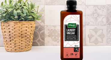Прачечный уксус для стирки ревень и яблоко на мятной основе. НОВИНКА!