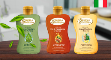 Гели для душа Spuma di Sciampagna.