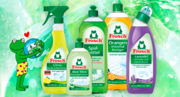 Бытовая химия Frosch на все случаи жизни
